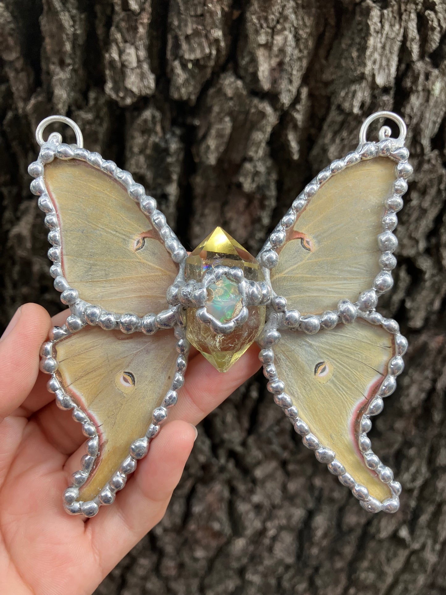 Luna Sol | Luna Moth & Citrine