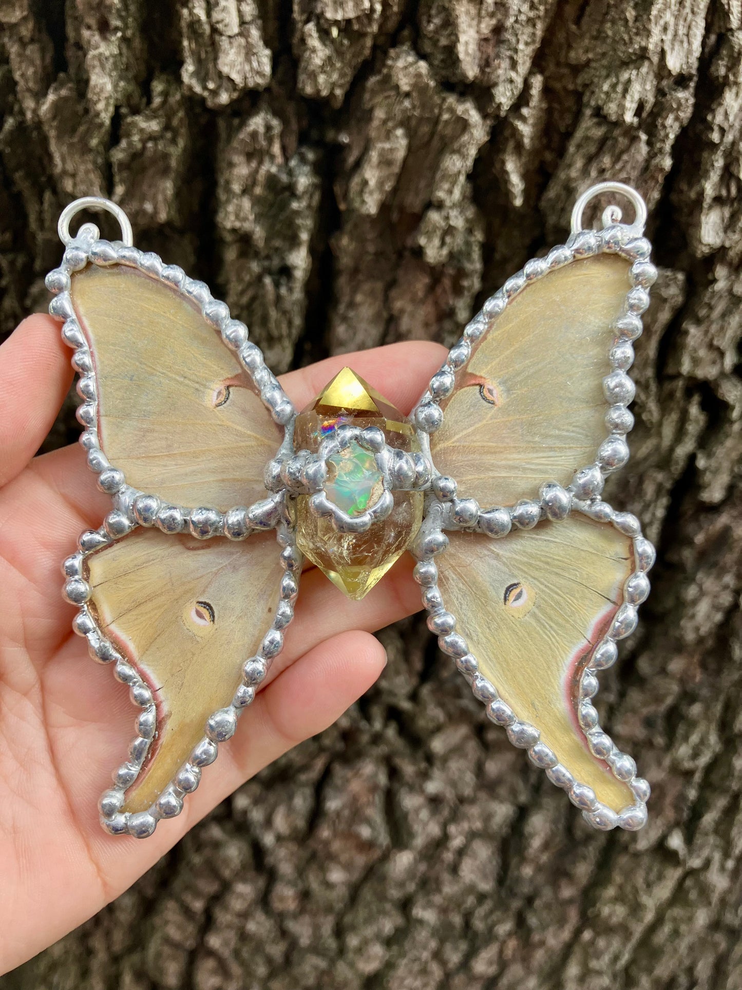Luna Sol | Luna Moth & Citrine