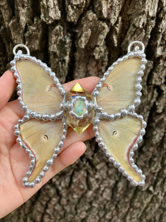Luna Sol | Luna Moth & Citrine