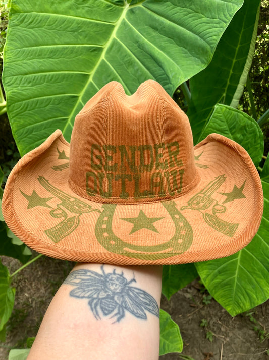 Gender Outlaw | Corduroy Cowboy Hat