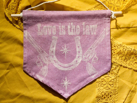 Love is the Law | Pennant Pink