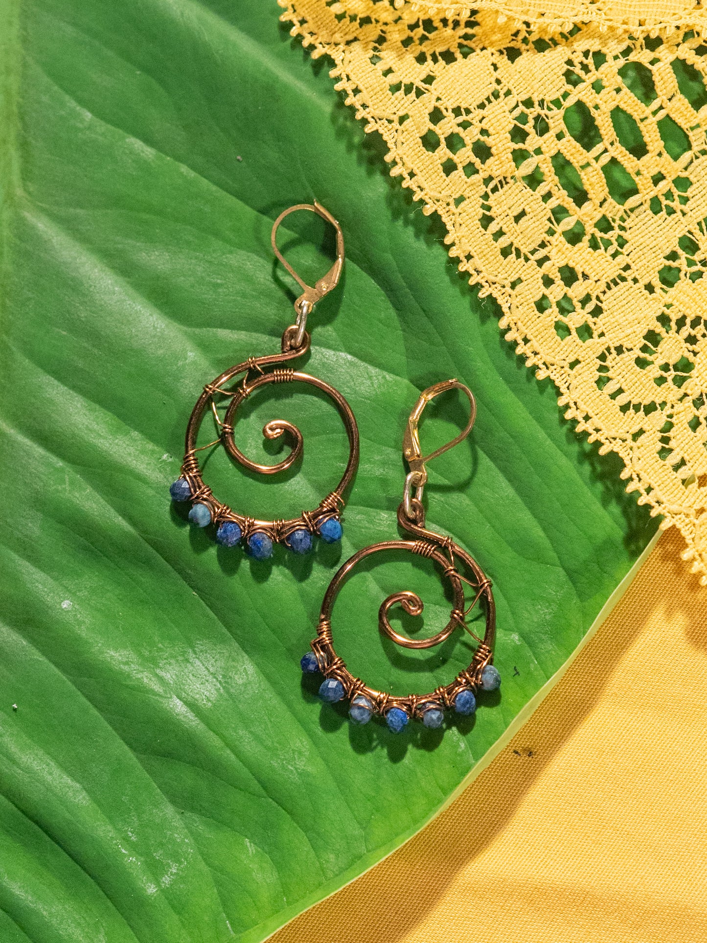 Lapis Lazuli Spiral Babes